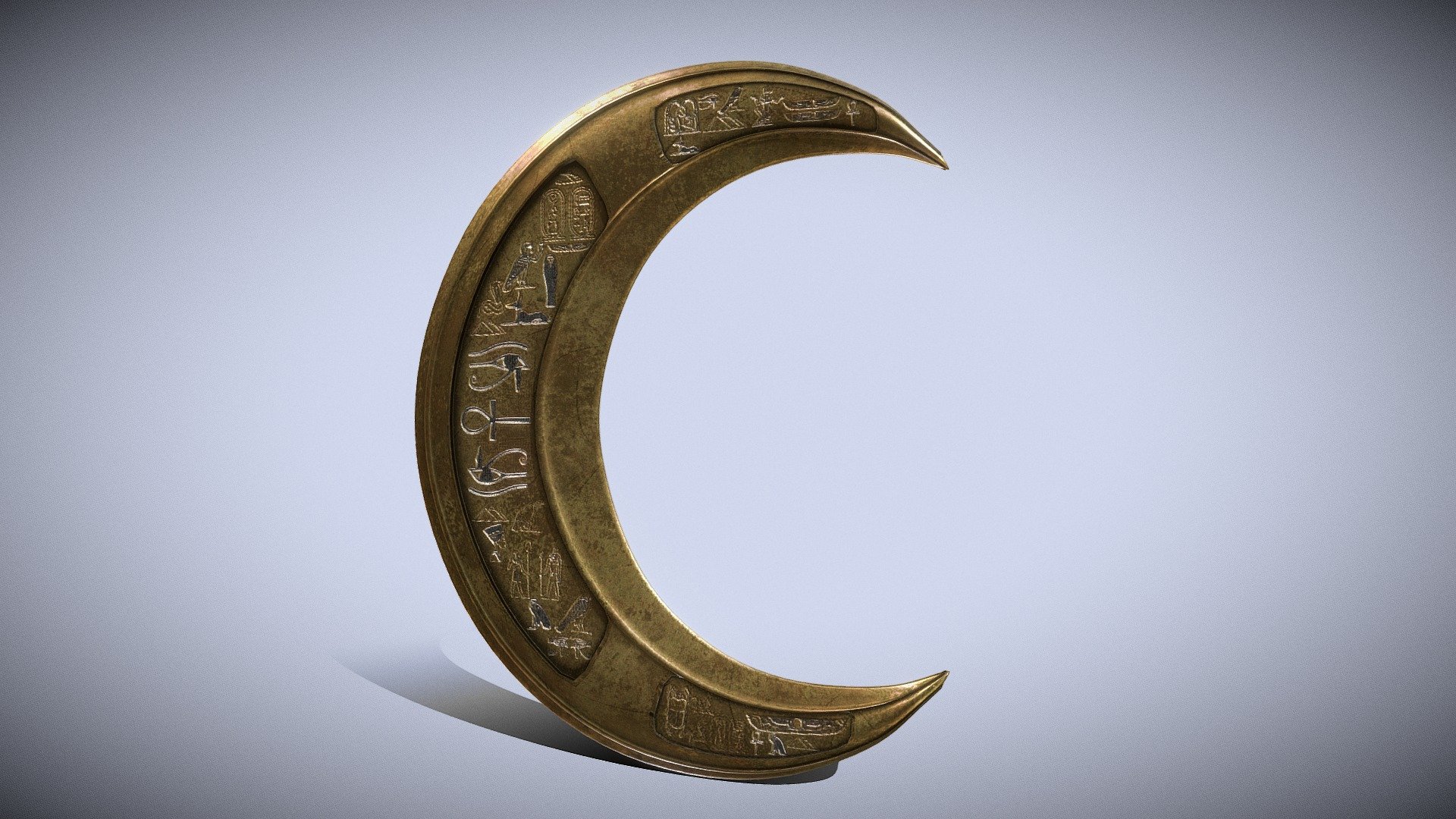 Moon Knight Crescent Moon Dart 3d model