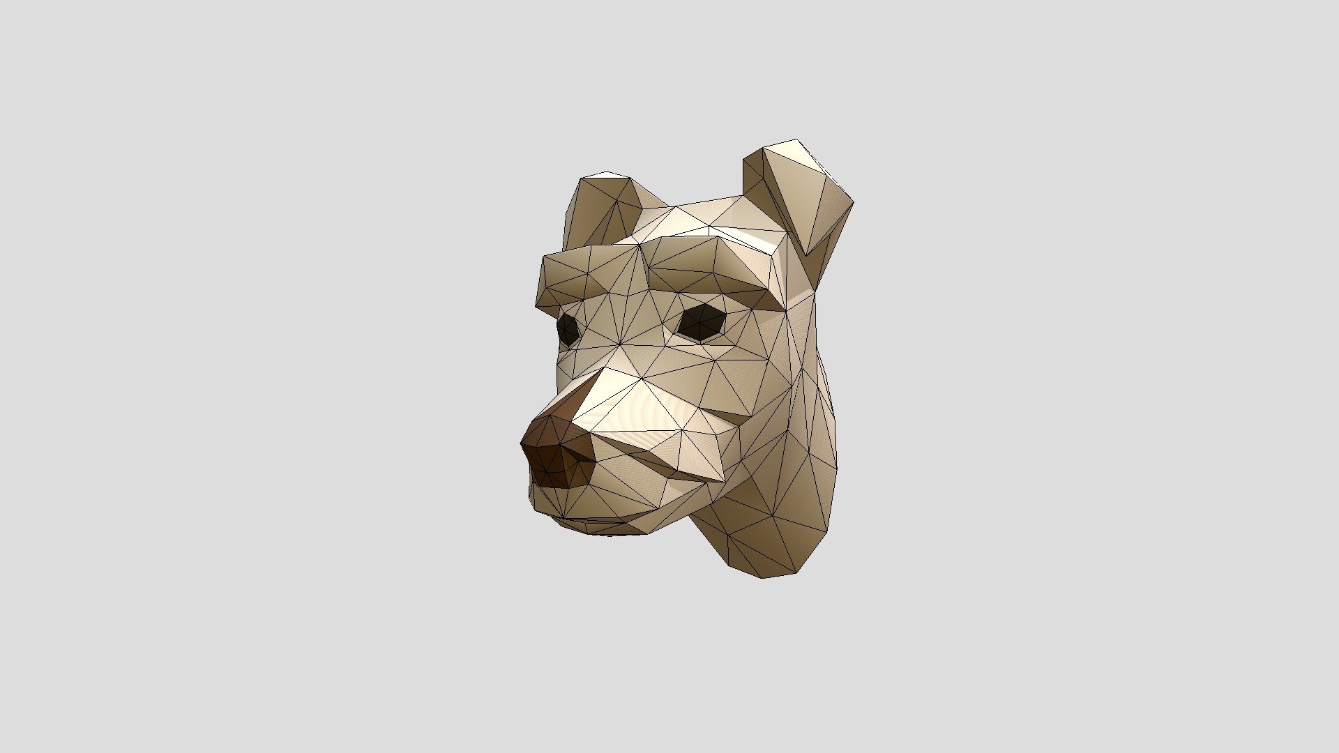 Dog Mixto 3d model