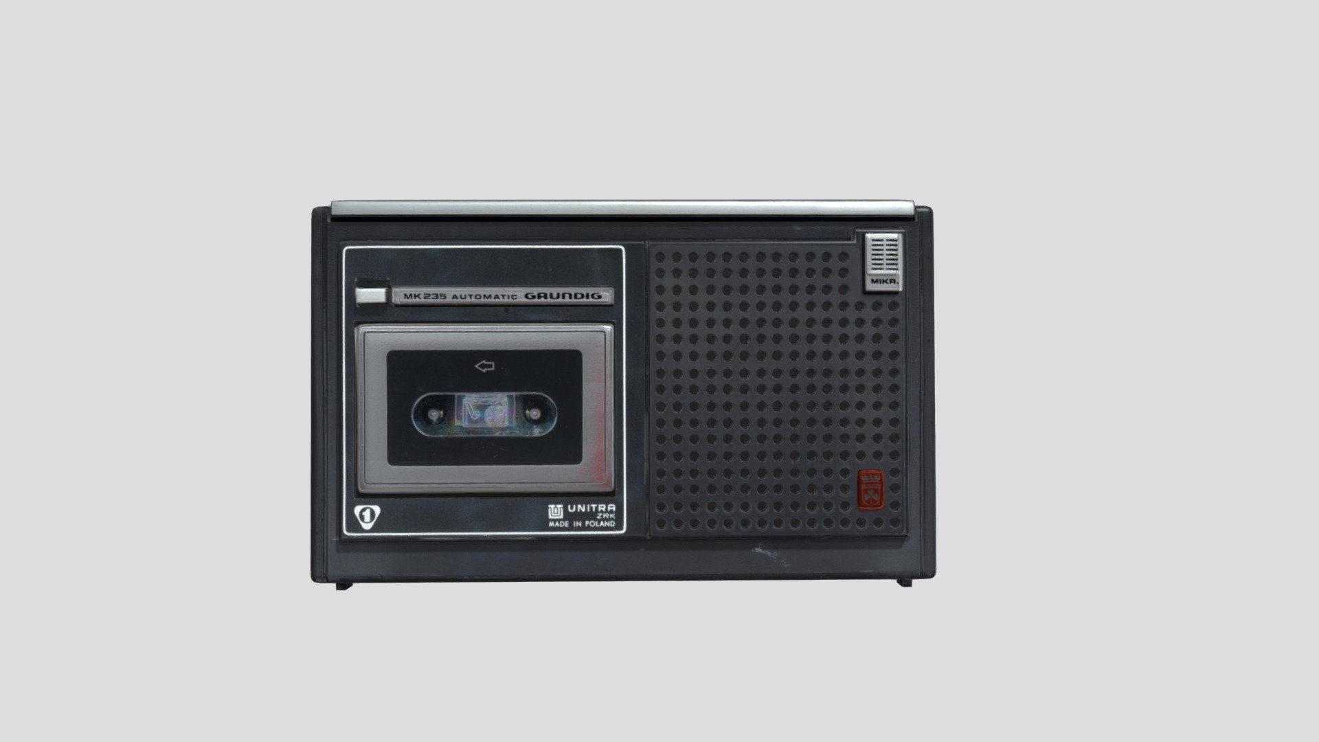 MK 235 cassette recorder 3d model