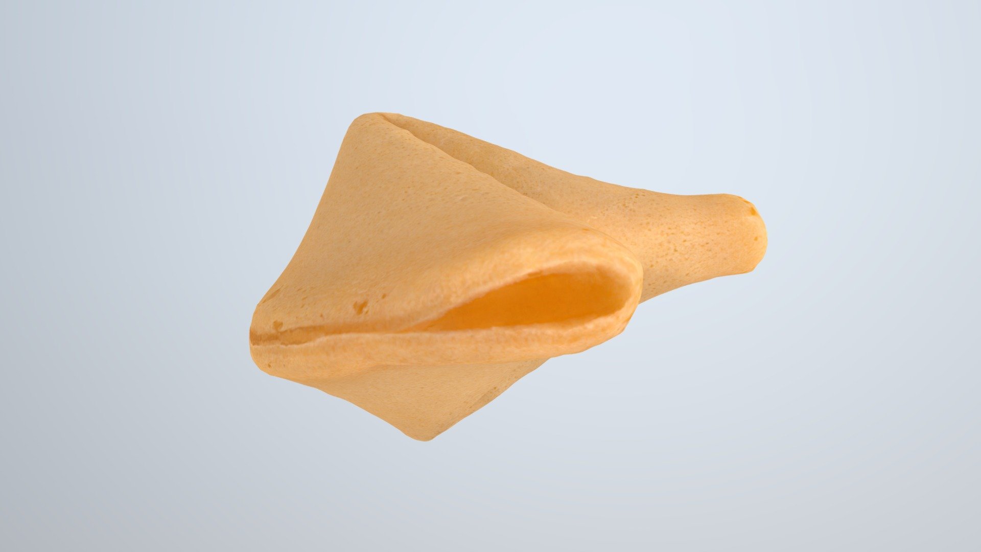 Chinese Fortune Cookie 3d model