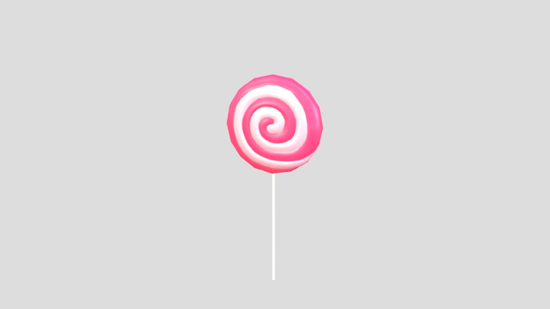 Lollipop 3d model