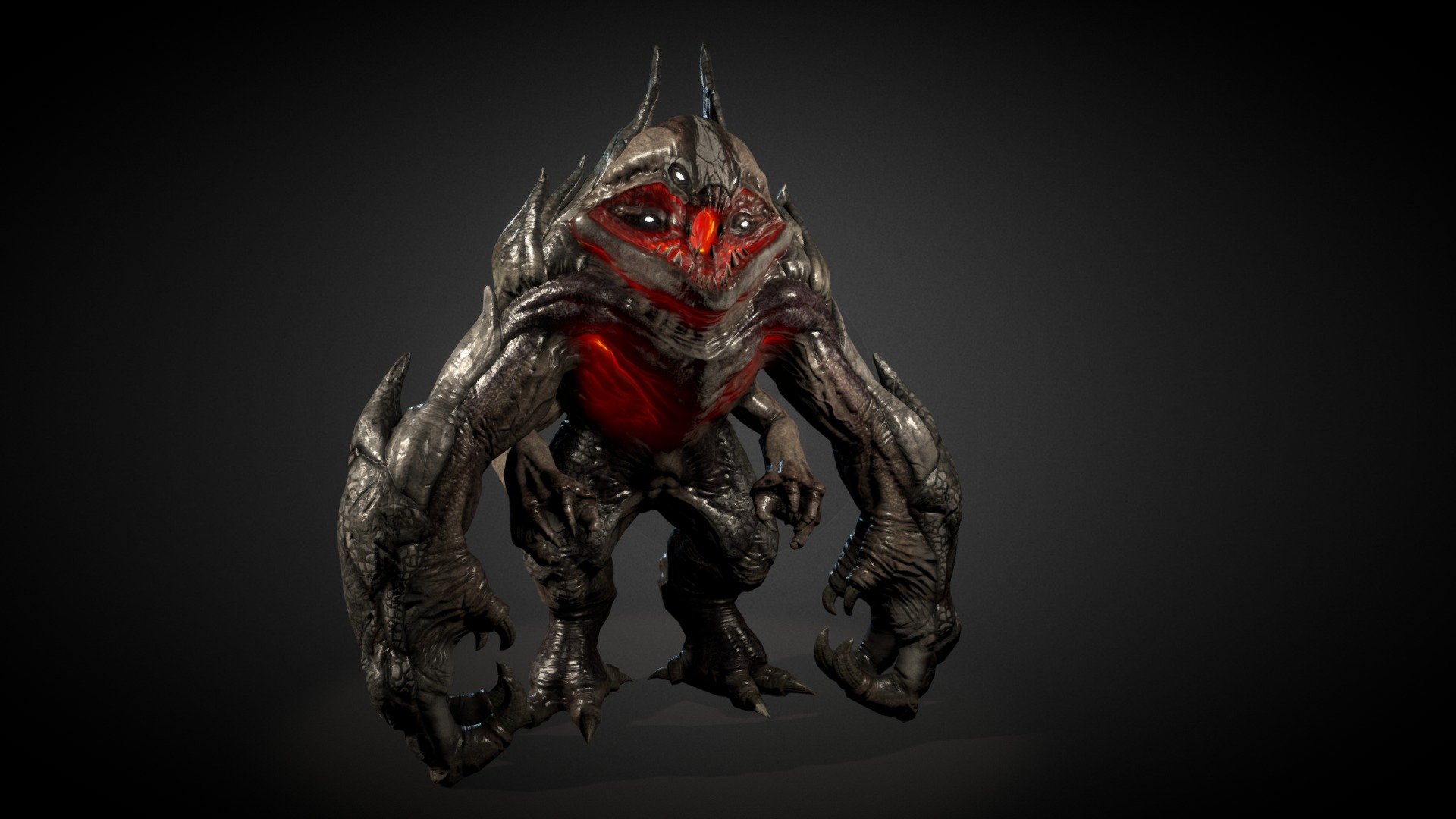 Evolve Goliath Concept 3d model