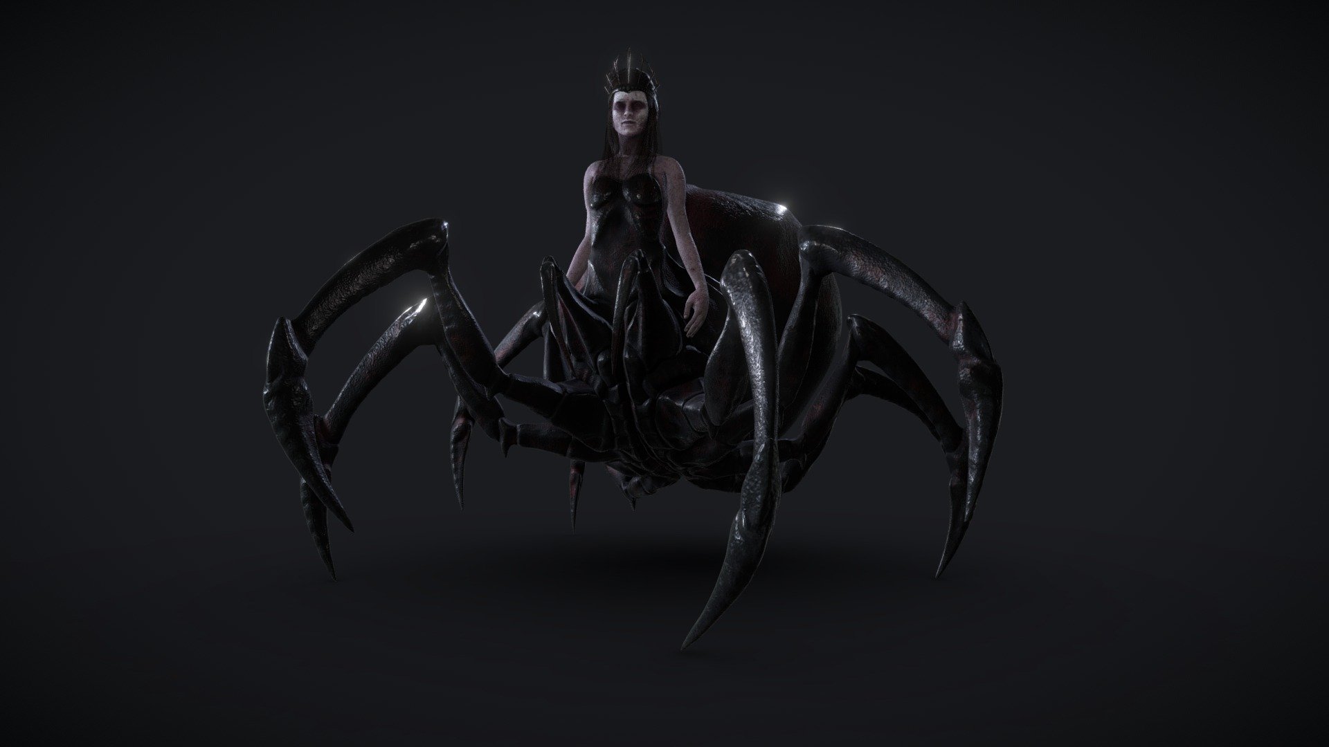 Spider Queen 3d model