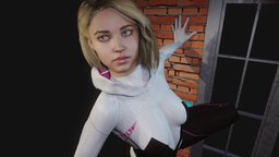 Spider Gwen with Mask