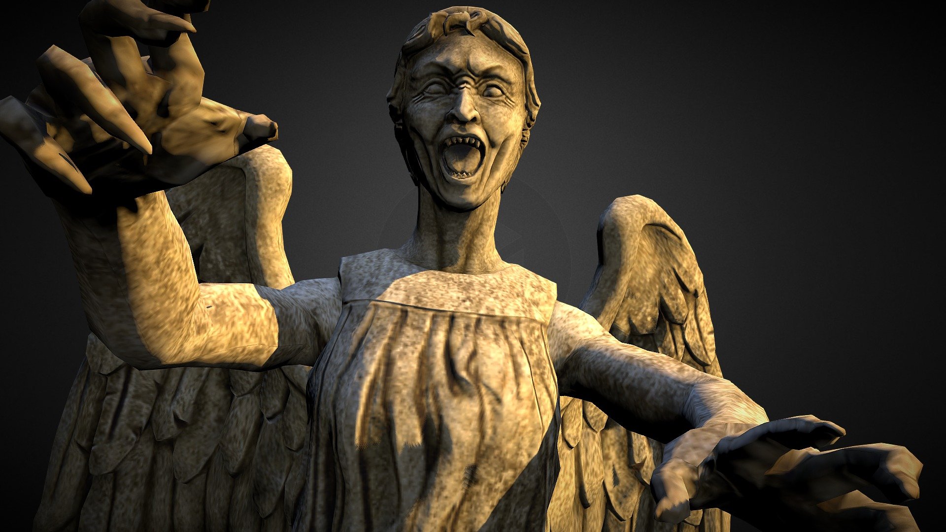 Weeping Angel 3d model