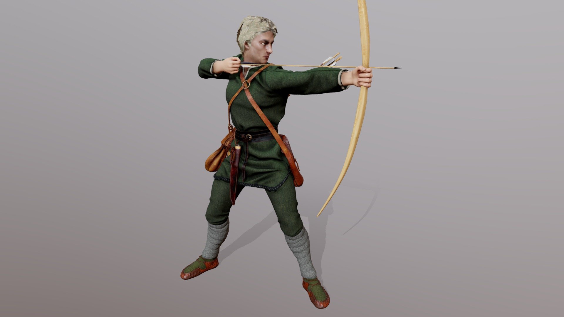 Archer 3d model