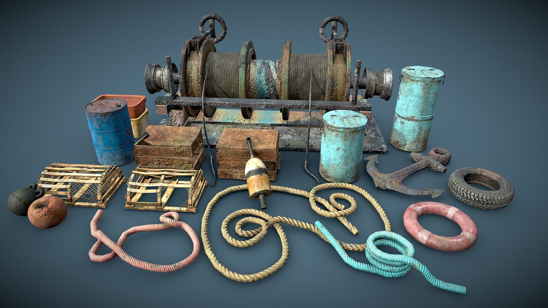 Shipwreck 3d model