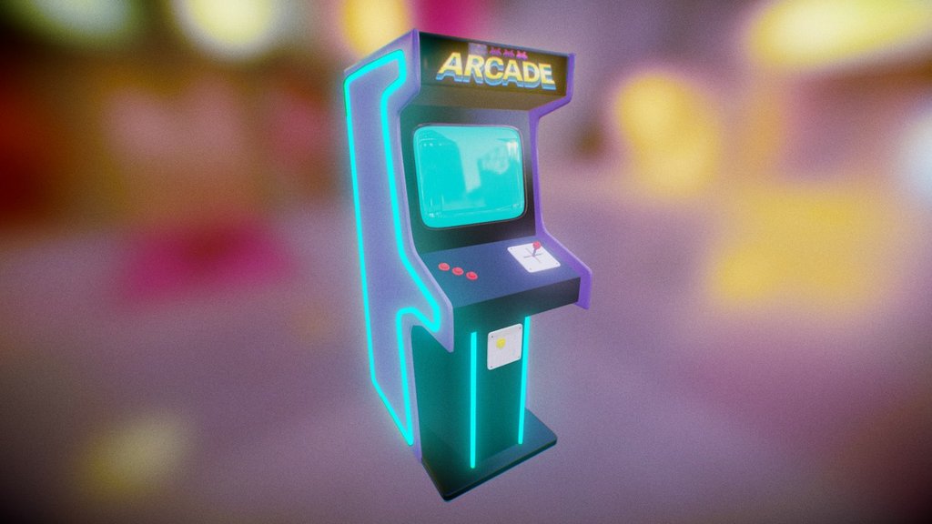 Arcade Machine 3d model