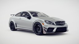 Mercedes C63 AMG Black