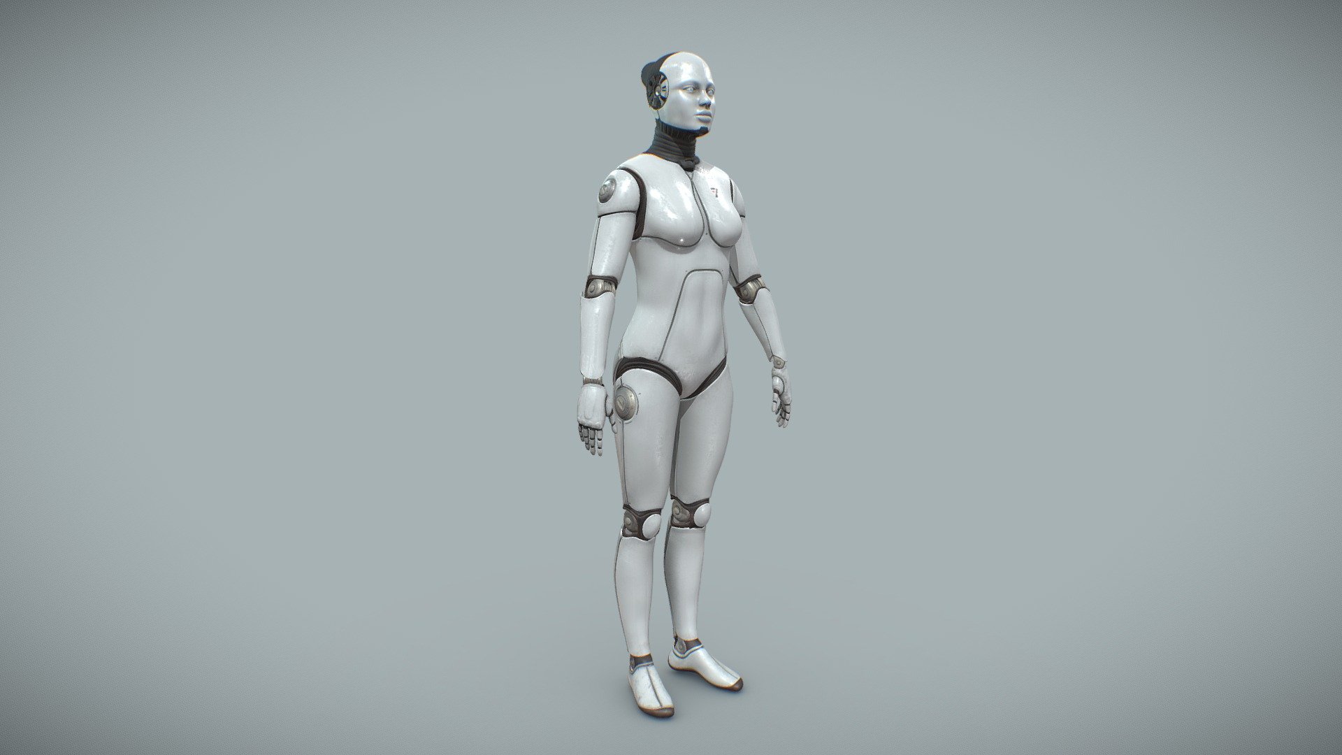 Android serie 7 3d model