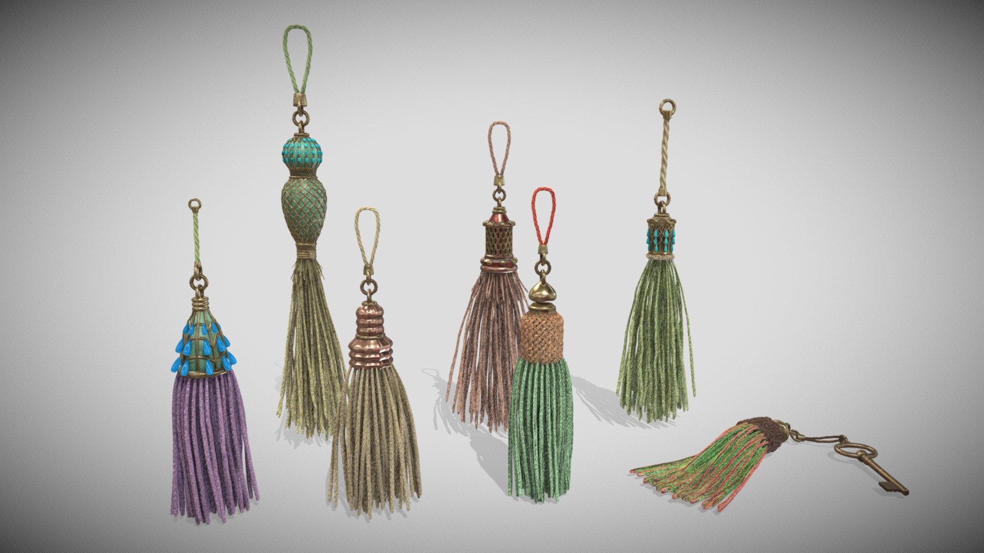 Tassels 3d model