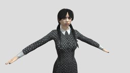 Wednesday Addams rigged