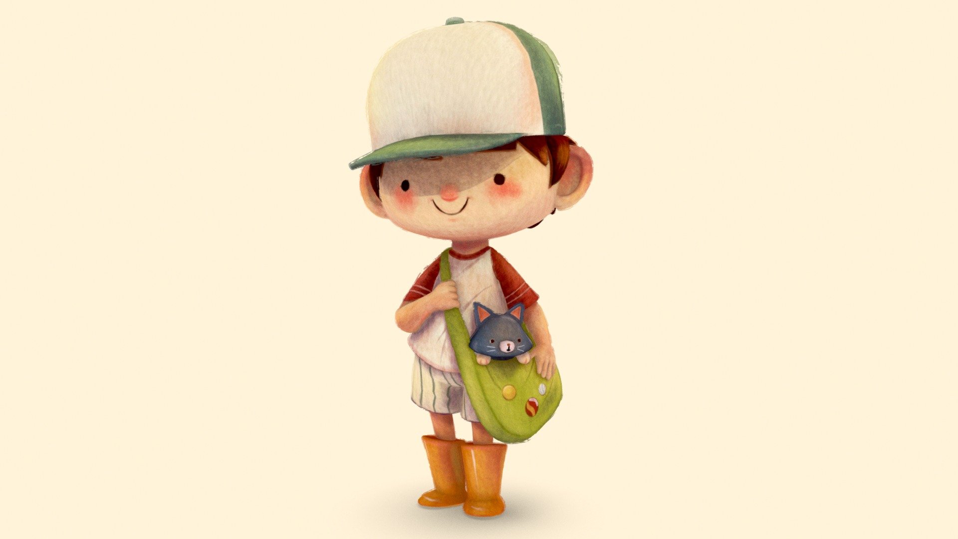 Little Boy 3d model