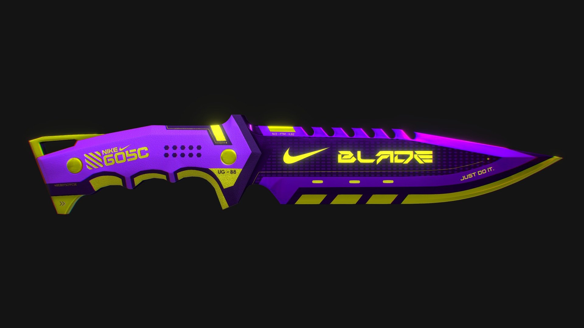 NIKE BLADE 3d model