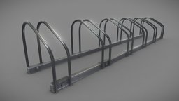 Bicycle Stand [4] (Low-Poly Version)