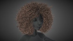 Female Hair Cards Style 9