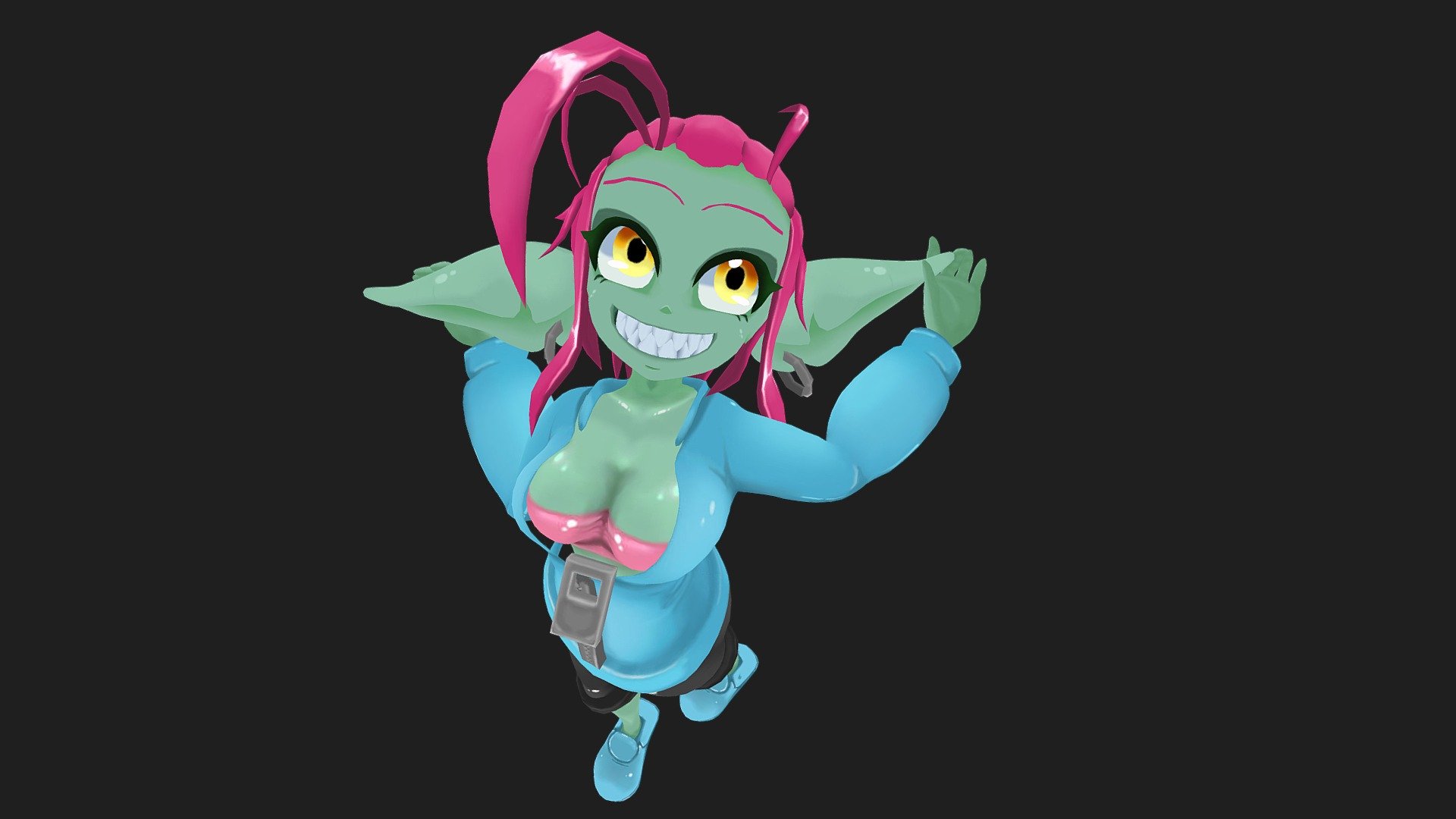 Female Goblin 3d model