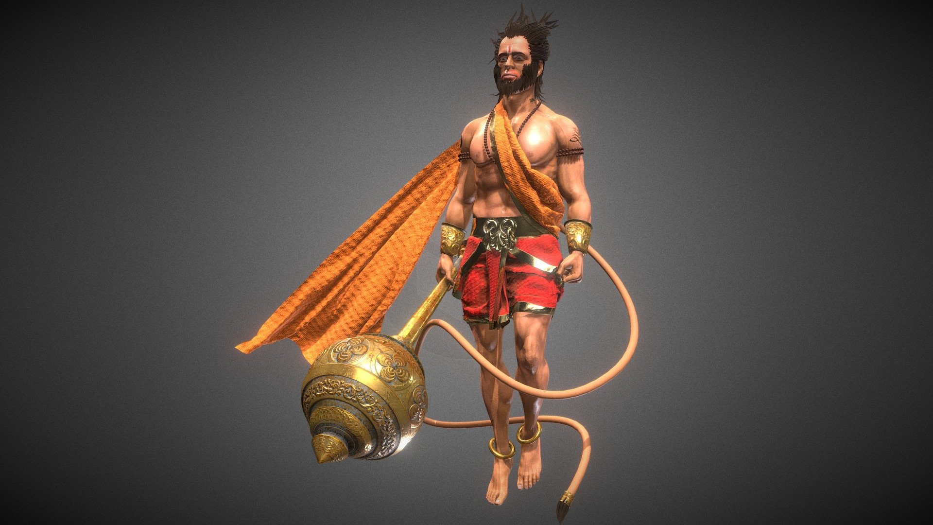 Shri Hanuman श्री हनुमान 🙏 3d model