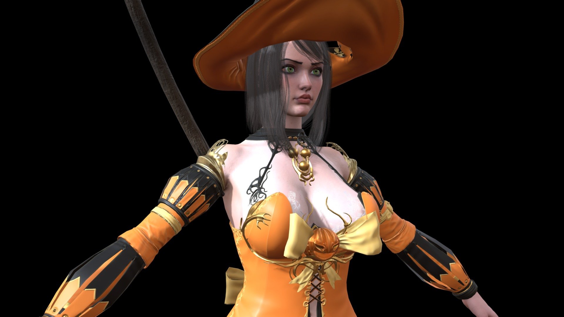 Witch1 3d model