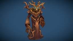 Stylized Root Mage