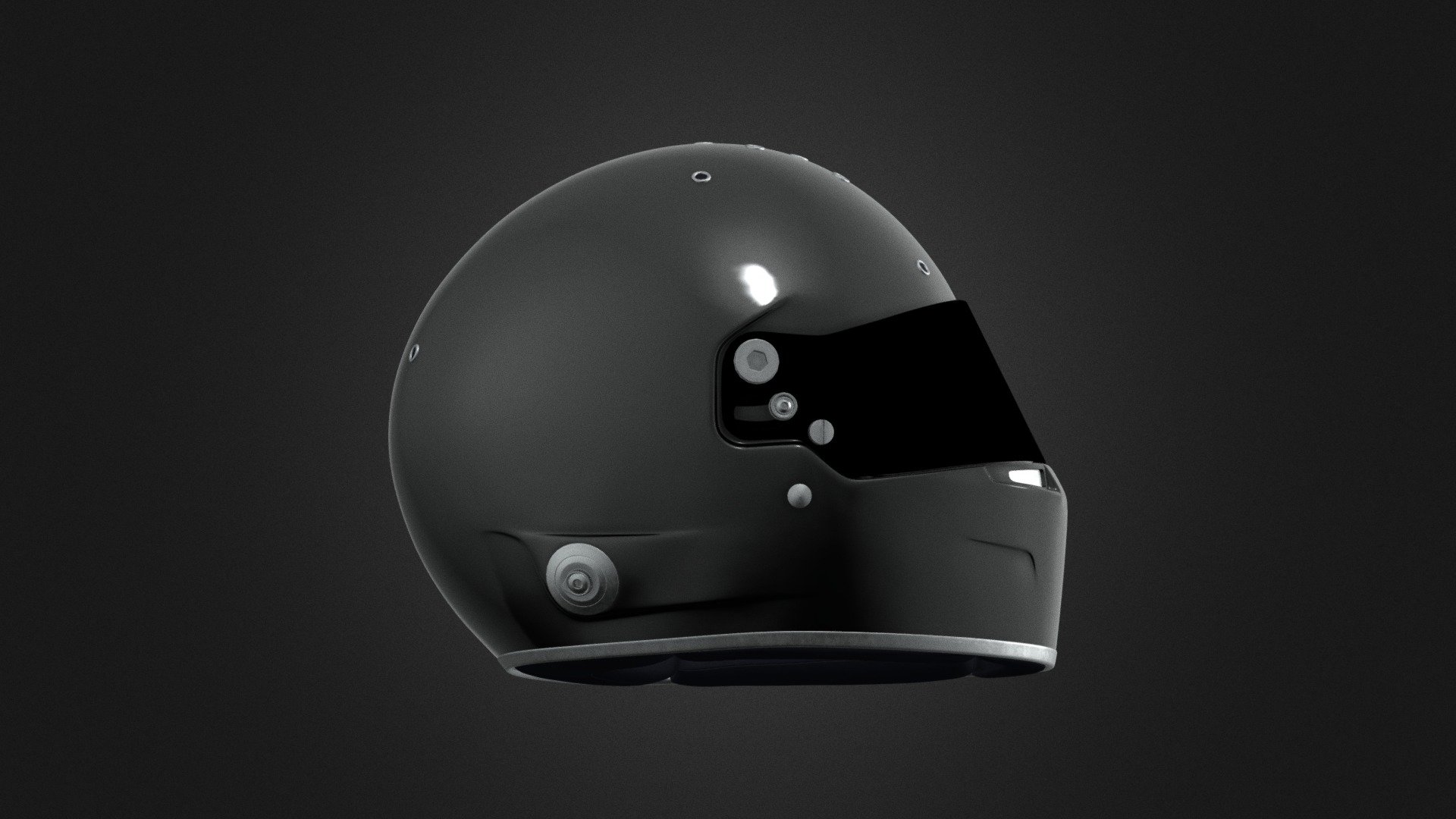 Bell Helmet 3d model 3d model