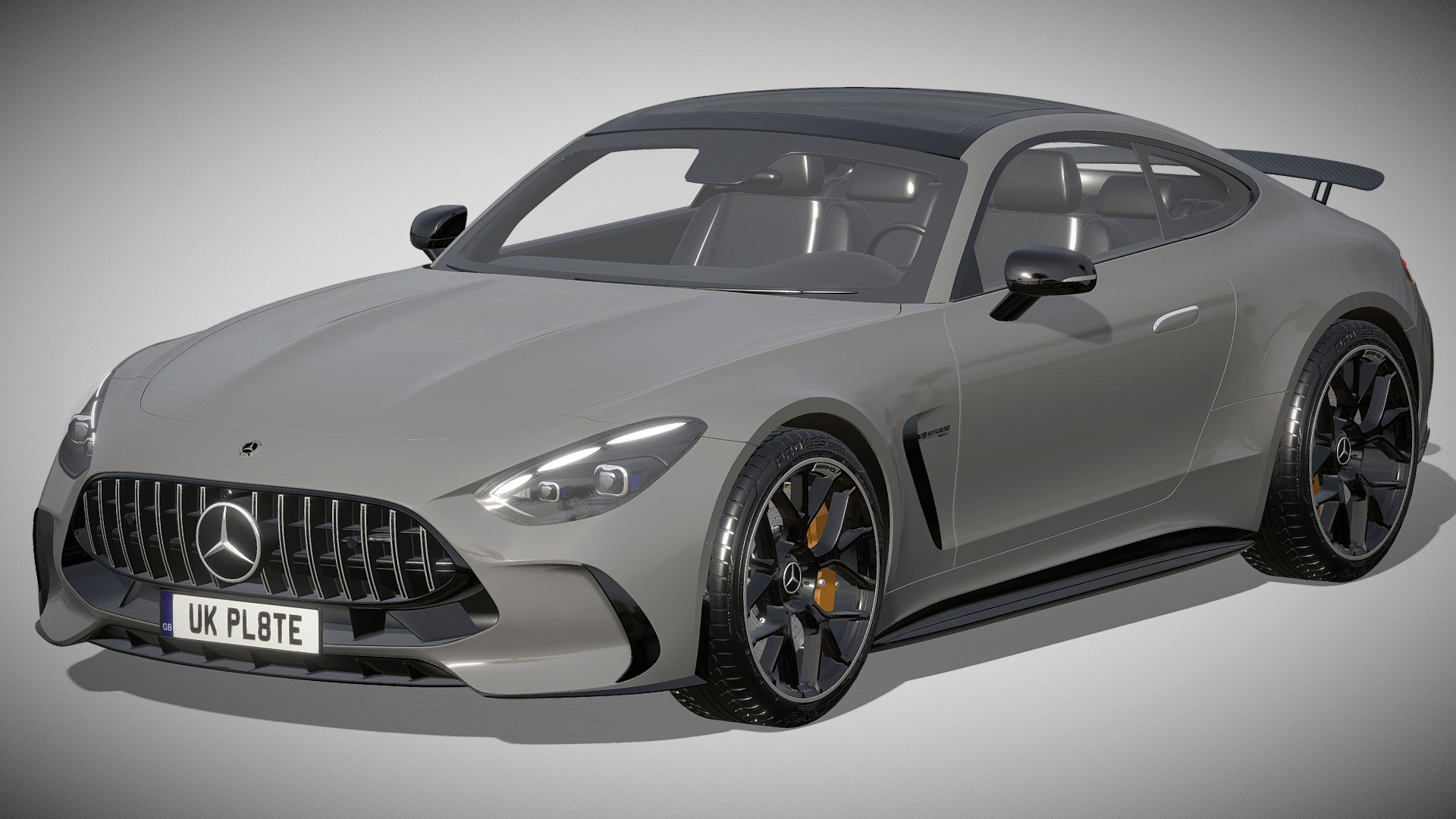 Mercedes-Benz AMG GT Coupe 2024 3d model