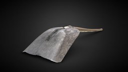 Dirty Shovel Old 3D Scan