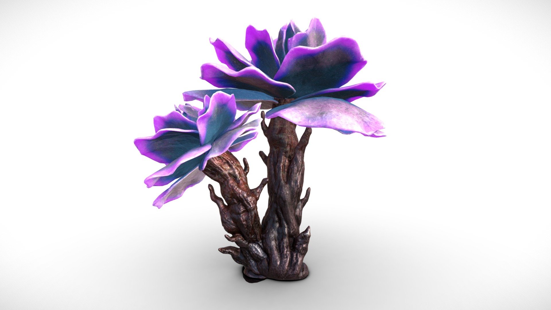 Alien Fantasy Plant 3d model