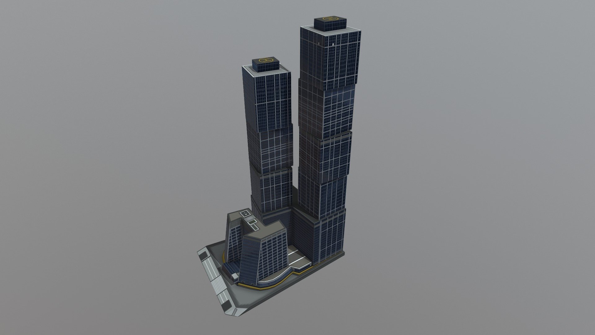 Capital City 3d model