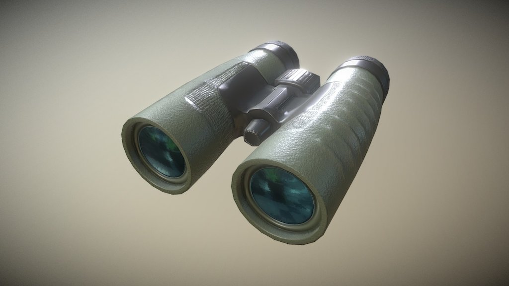 Binoculars Tactical 3d model