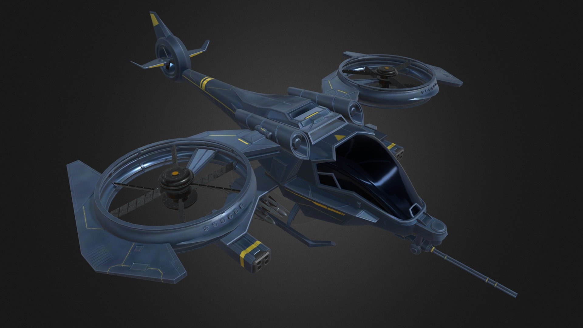 Fighter Plane 3d model