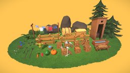 Cartoon Farm Assetpack