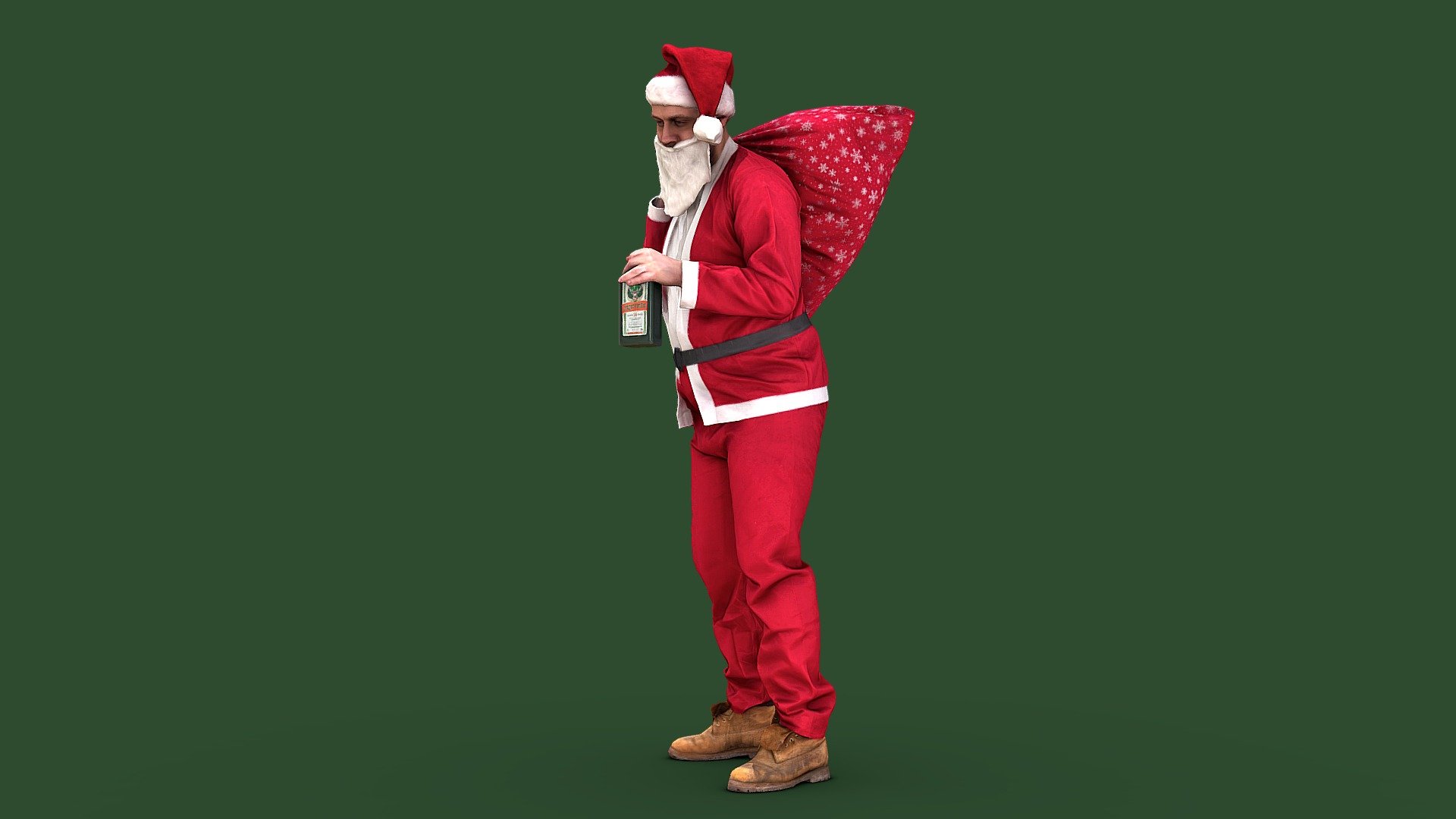 Bad Santa 3d model