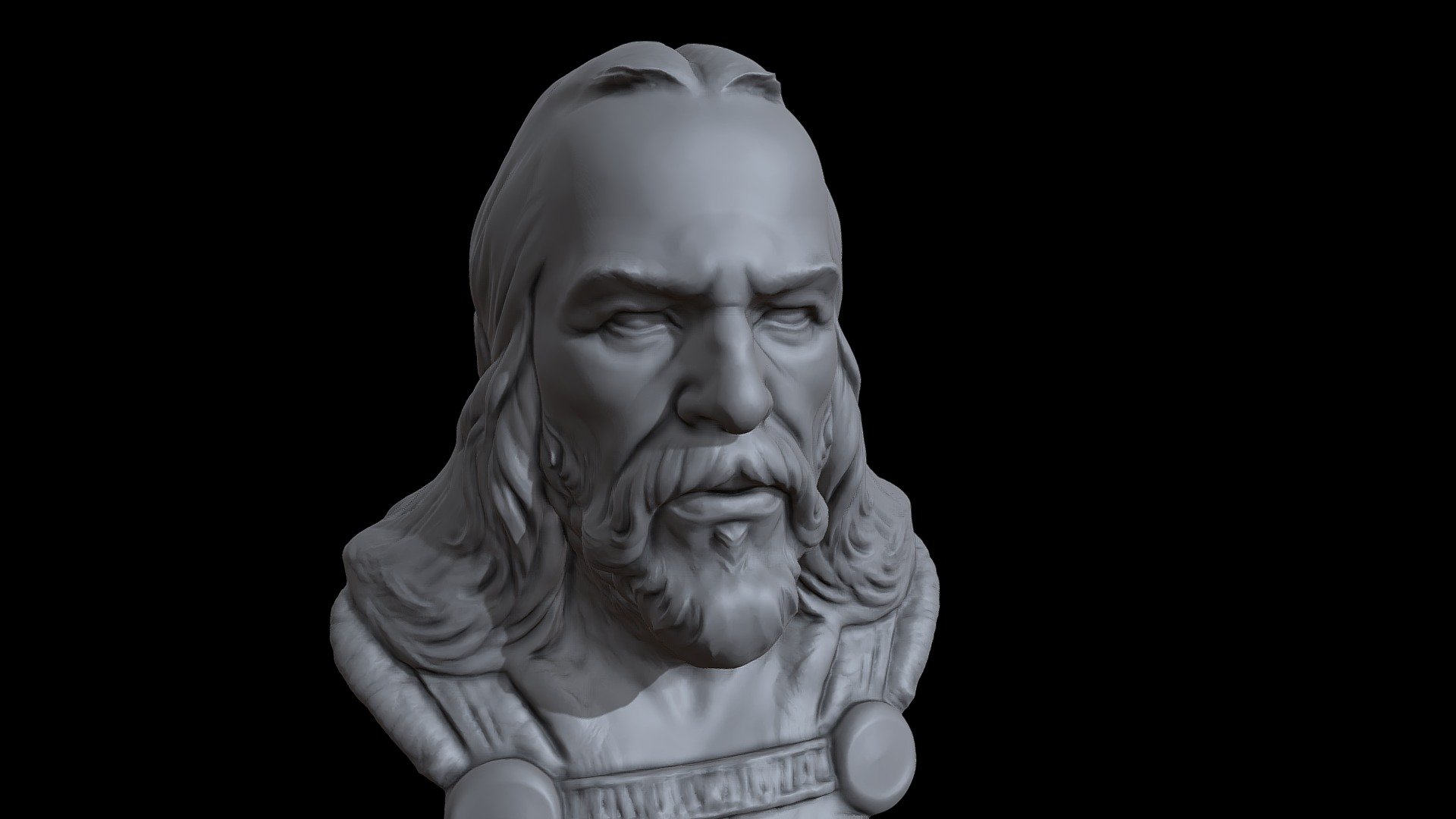 Viking Head 3d model