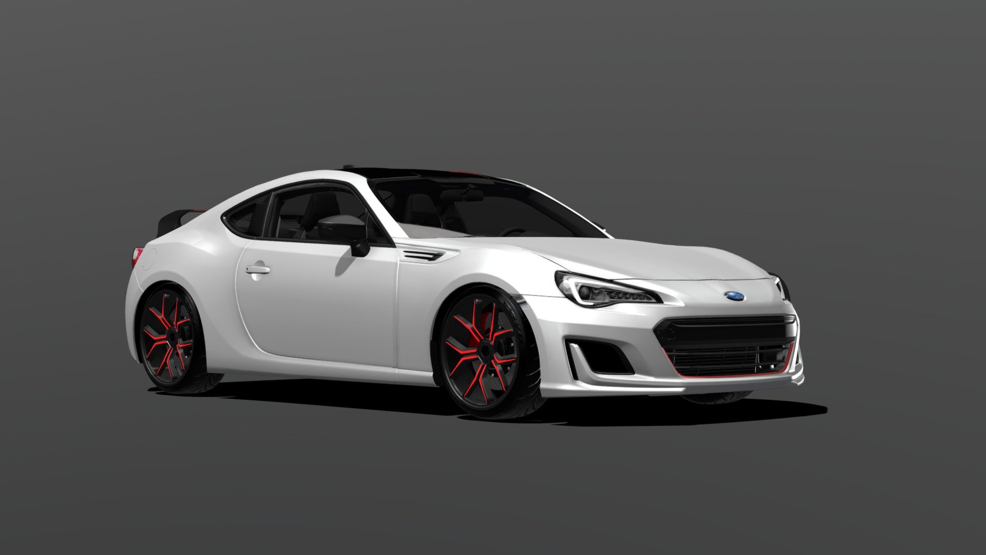 Subaru BRZ 3d model