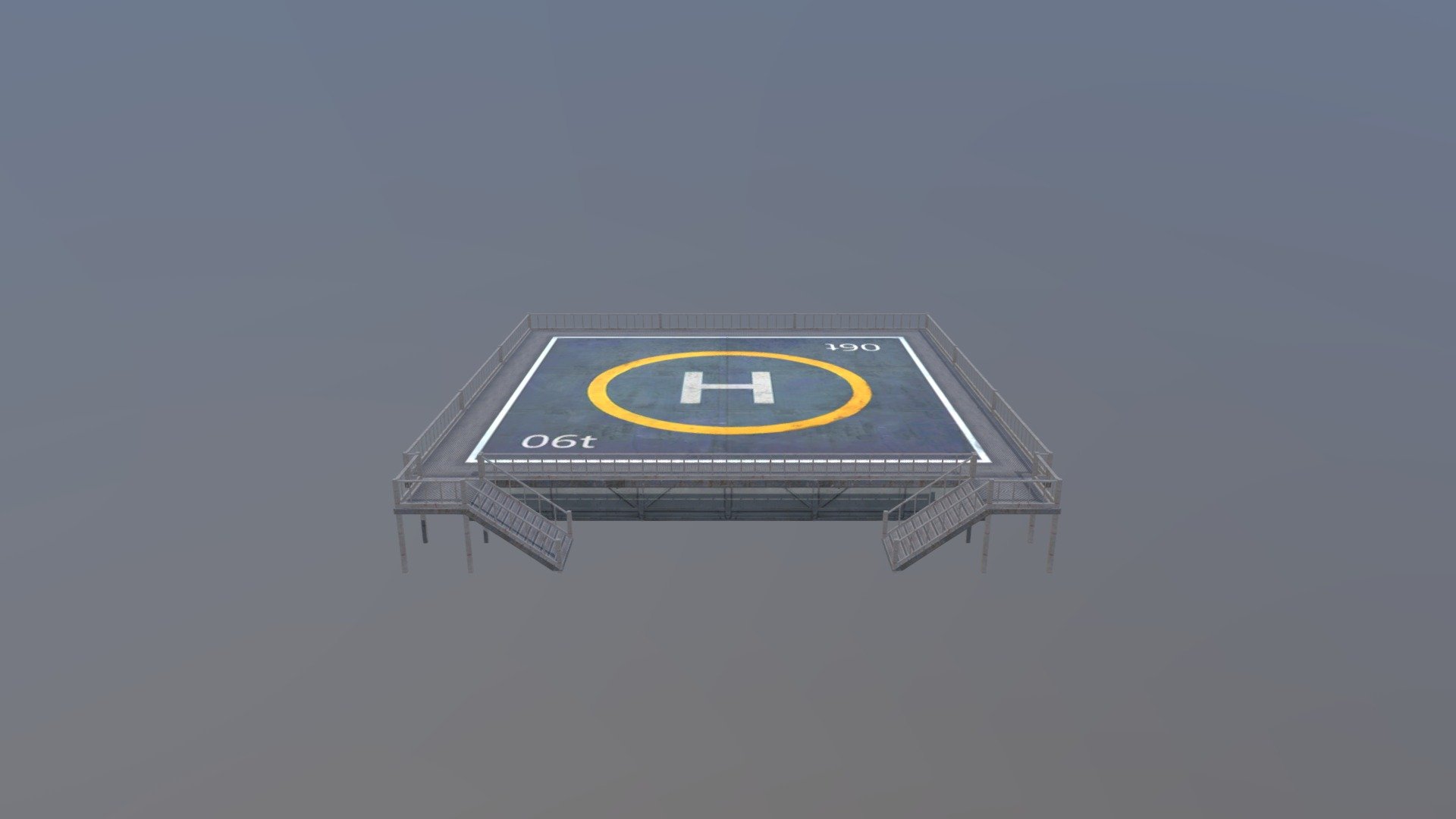 HeliPad 3d model