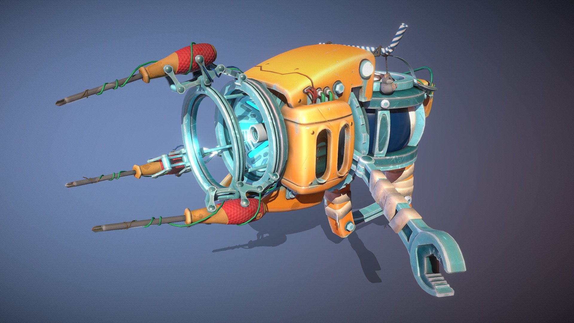 Gravity Gun 3d model