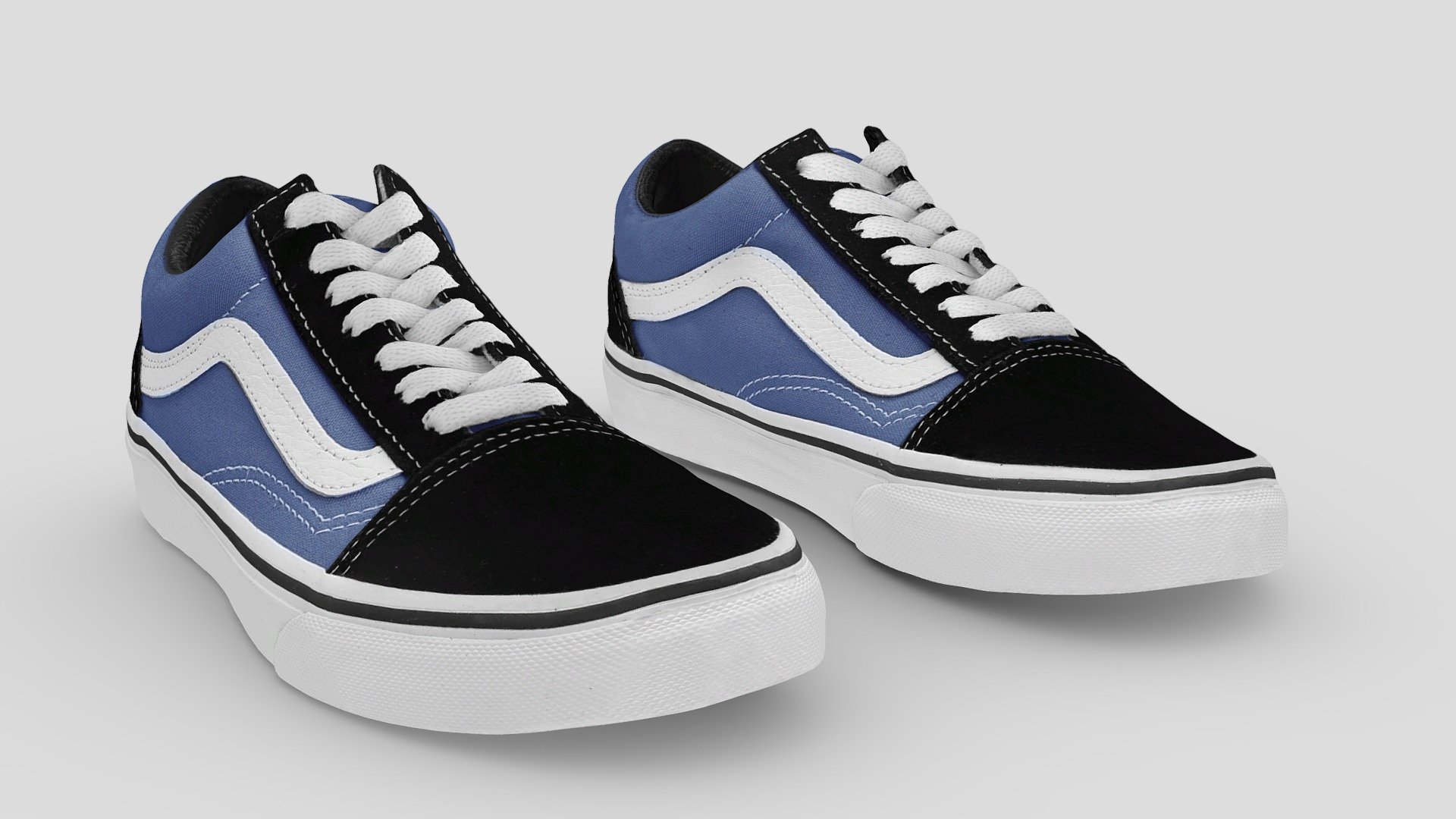 Vans Old Skool Navy Fashion Sneaker 3d model