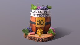 Aged To Perfection 50 Age Cake