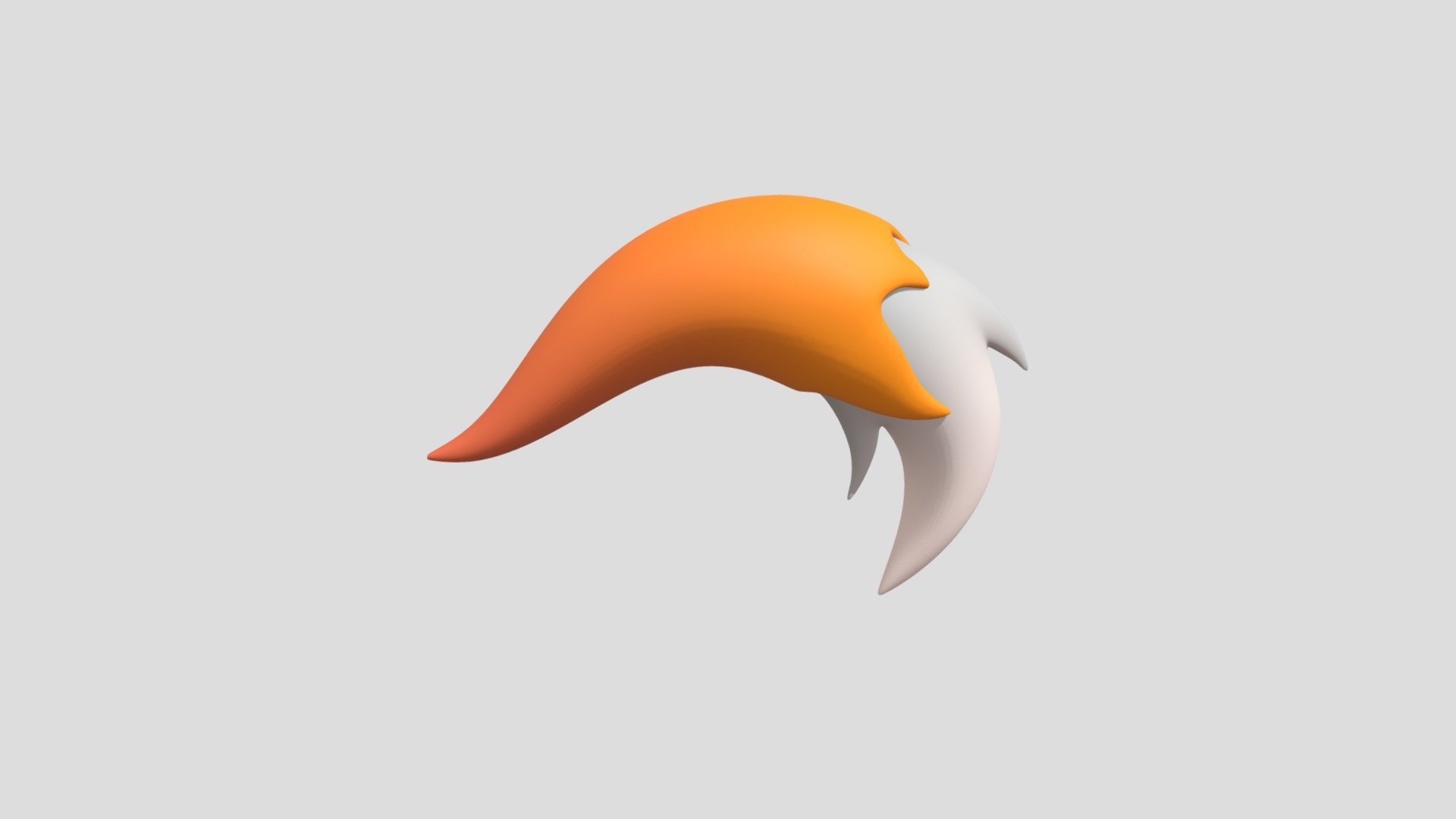 Fox Tail 3d model