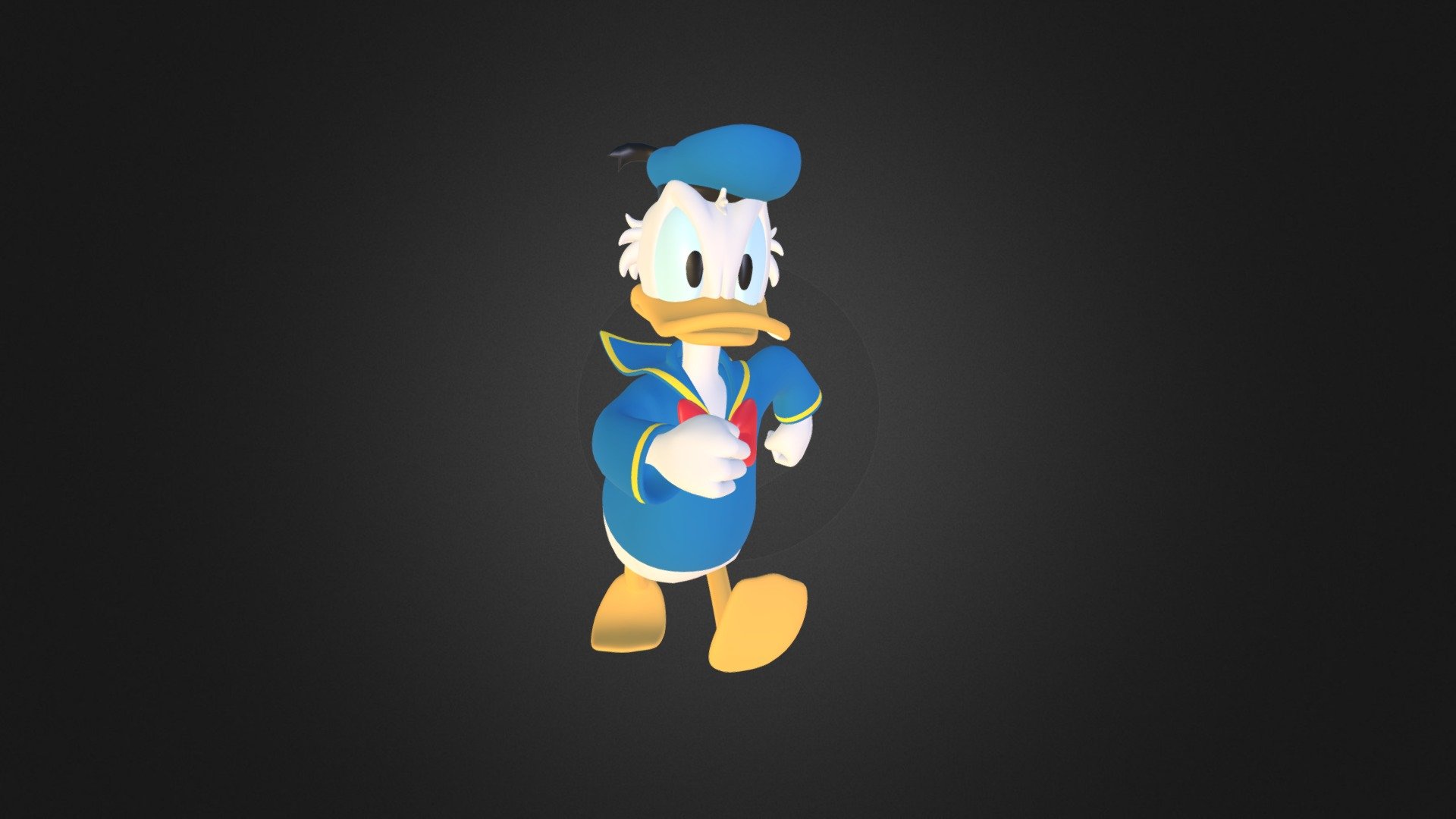 Donald Duck 3d model