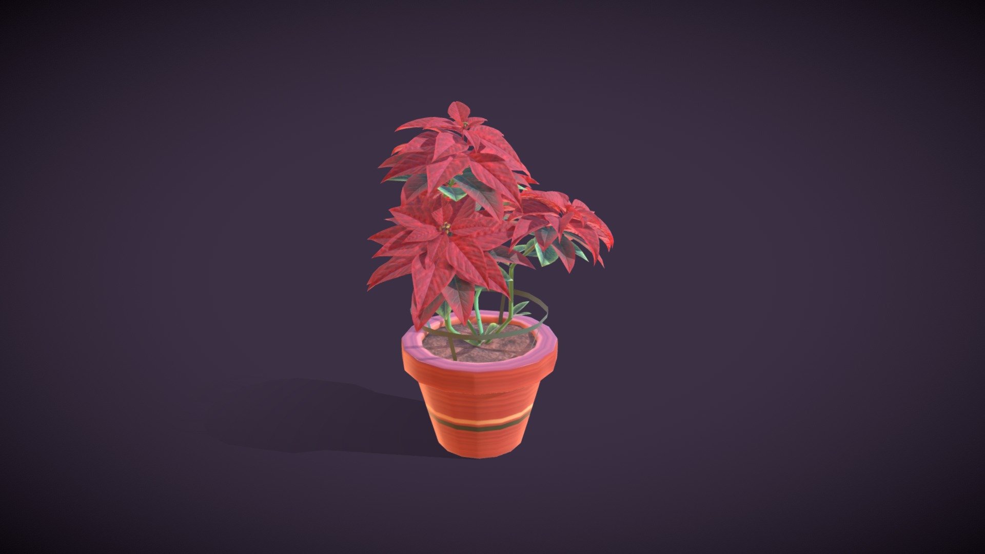 🌺🌸 Poinsettia 🌸🌺 3d model