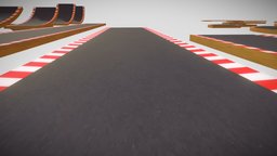 Low Poly Modular Roads