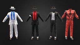 michael jackson attire collection