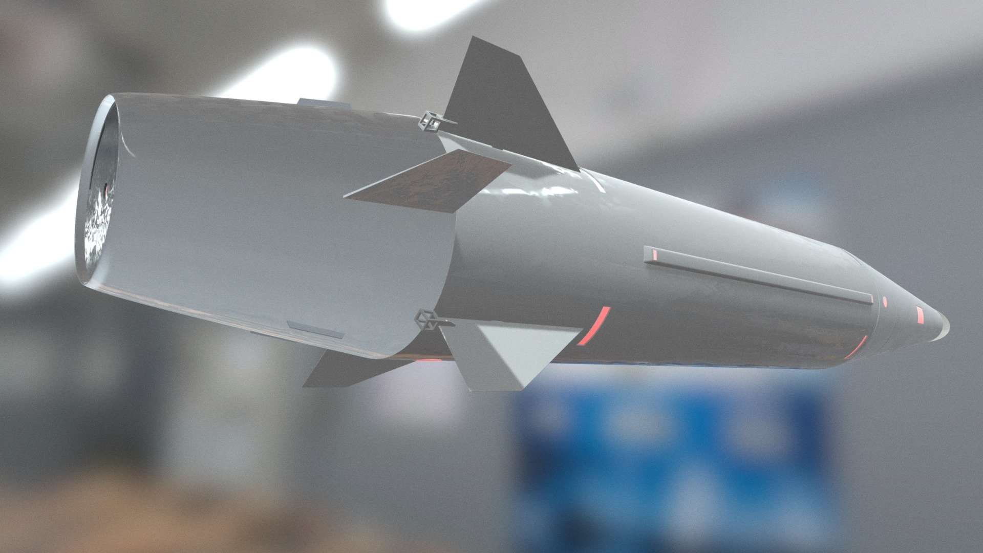 Russian missile kinzhal 3d model