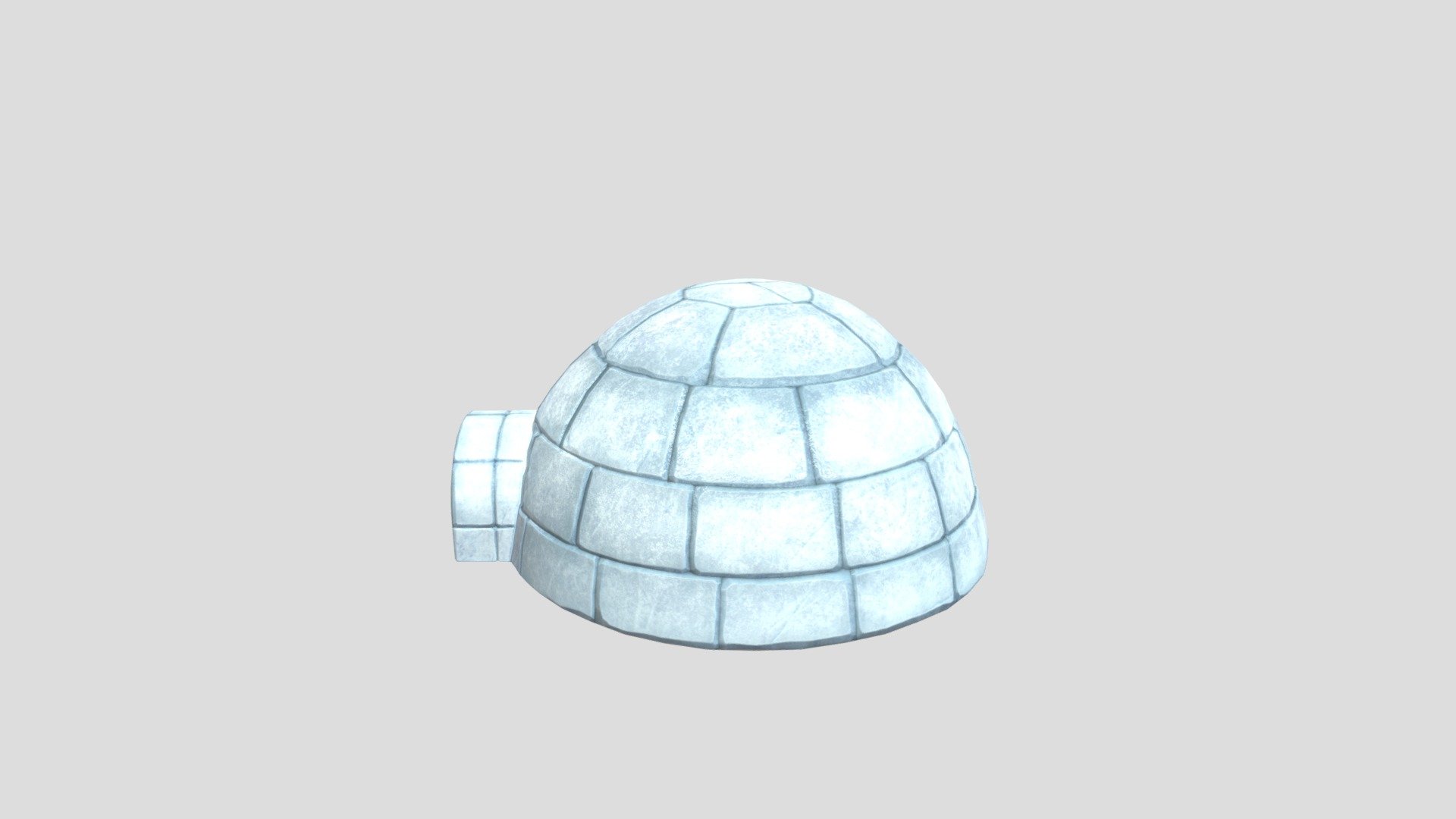 Igloo 3d model