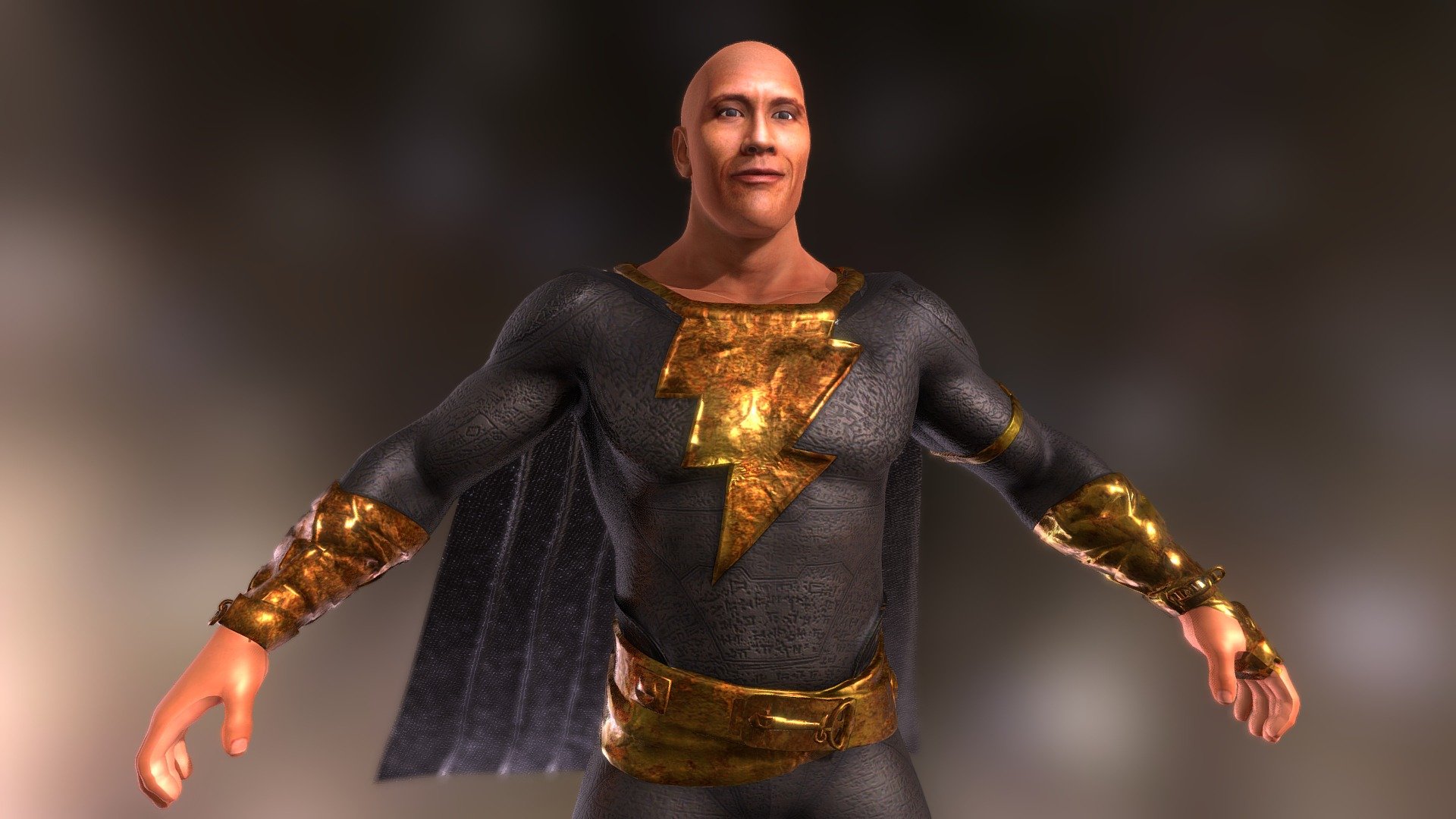 Black Adam 3d model