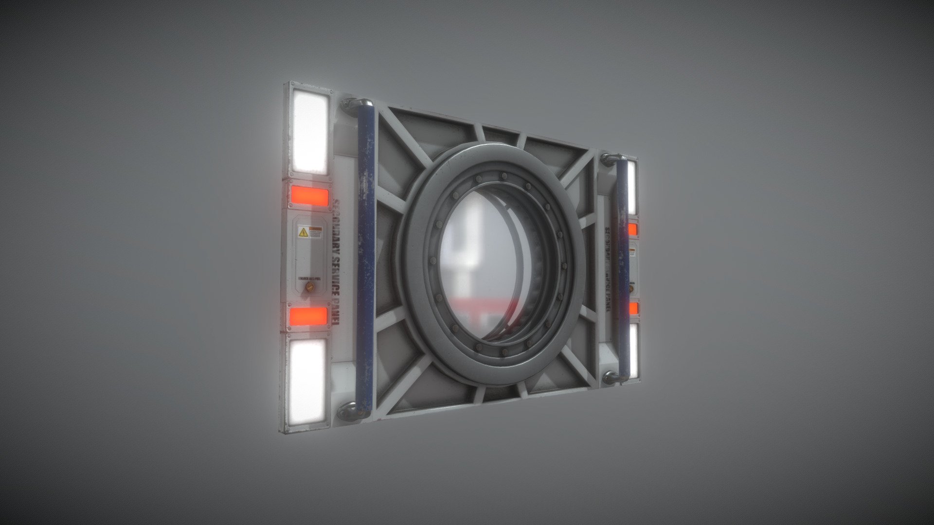 SM Panel Porthole Sketch 3d model