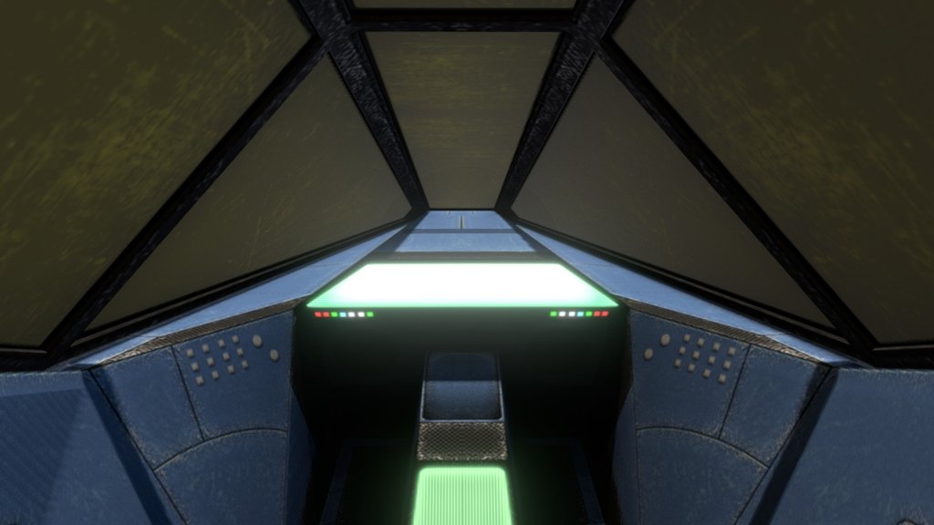 Protonic AG4 Cockpit 3d model