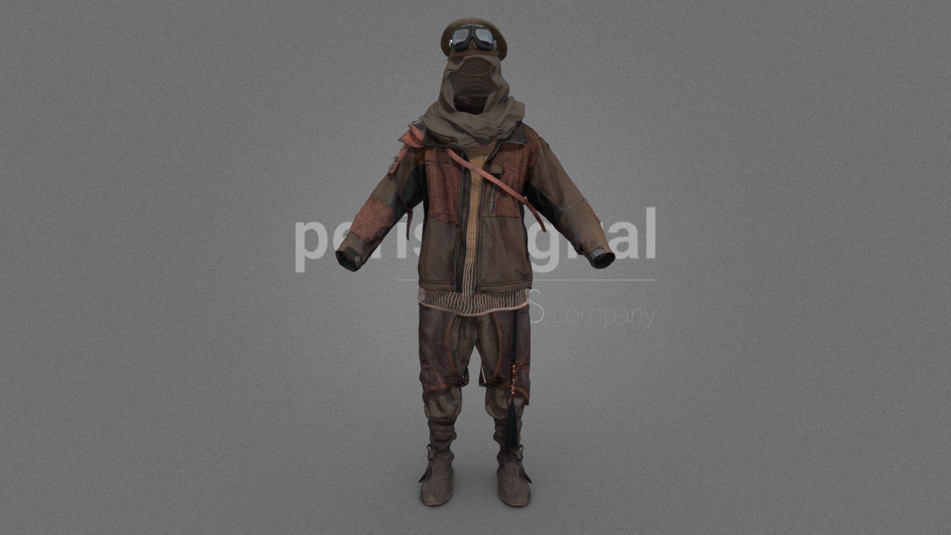 Wasteland Series 3d model